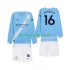 Manchester City Djeca Domaći Nogometni Dres Rodrigo Hernandez 16 2025-2026 Dugi Rukavi