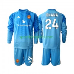 Manchester United Vratar Djeca Domaći Nogometni Dres Andre Onana 24 2025-2026 Dugi Rukavi