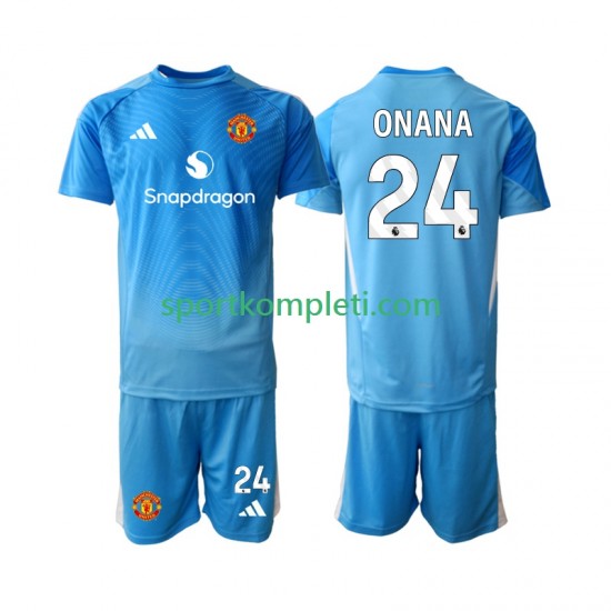Manchester United Vratar Djeca Domaći Nogometni Dres Andre Onana 24 2025-2026 Kratki Rukavi