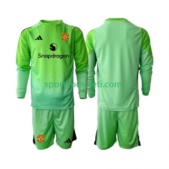 Manchester United Vratar Djeca Četvrti Nogometni Dres 2025-2026 Dugi Rukavi
