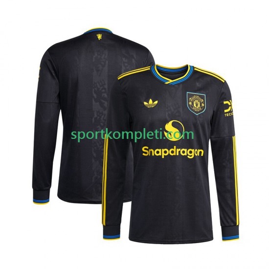 Manchester United Muškarci Treći Nogometni Dres 2025-2026 Dugi Rukavi