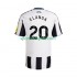 Newcastle United Muškarci Domaći Nogometni Dres Elanga 20 2025-2026 Kratki Rukavi
