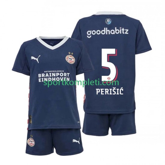 PSV Eindhoven Djeca Gostujući Nogometni Dres Ivan Perisic 5 2025-2026 Kratki Rukavi