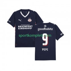 PSV Eindhoven Muškarci Gostujući Nogometni Dres Ricardo Pepi 9 2025-2026 Kratki Rukavi