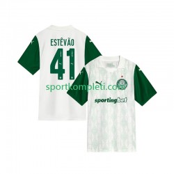 Palmeiras Muškarci Gostujući Nogometni Dres Estevao 41 2025-2026 Kratki Rukavi
