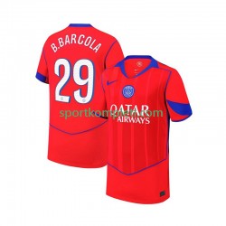 Paris Saint-Germain Muškarci Treći Nogometni Dres Bradley Barcola 29 2025-2026 Kratki Rukavi