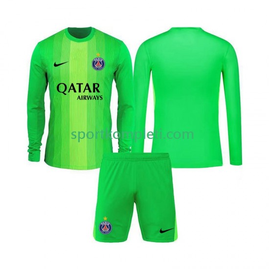 Paris Saint-Germain Vratar Djeca Gostujući Nogometni Dres 2025-2026 Dugi Rukavi Paris Saint-Germain Vratar Djeca Gostujući Nogometni Dres 2025-2026 Dugi Rukavi