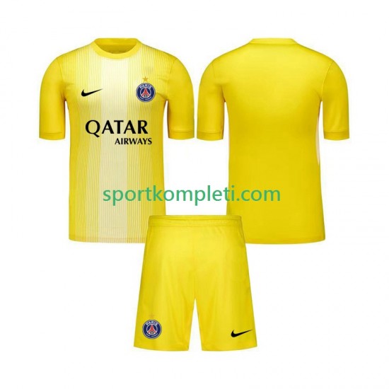 Paris Saint-Germain Vratar Djeca Treći Nogometni Dres 2025-2026 Kratki Rukavi