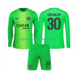 Paris Saint-Germain Vratar Djeca Gostujući Nogometni Dres Lucas Chevalier 30 2025-2026 Dugi Rukavi