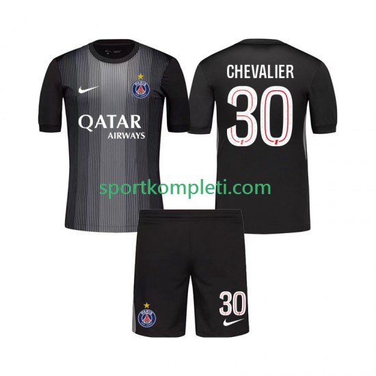 Paris Saint-Germain Vratar Djeca Domaći Nogometni Dres Lucas Chevalier 30 2025-2026 Kratki Rukavi