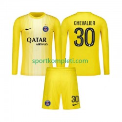 Paris Saint-Germain Vratar Djeca Treći Nogometni Dres Lucas Chevalier 30 2025-2026 Dugi Rukavi
