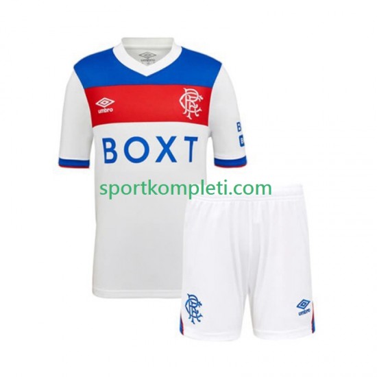 Rangers Djeca Gostujući Nogometni Dres 2025-2026 Kratki Rukavi