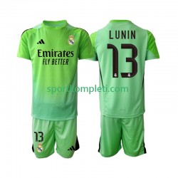 Real Madrid Vratar Djeca Gostujući Nogometni Dres Andriy Lunin 13 2025-2026 Kratki Rukavi