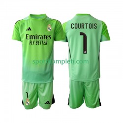 Real Madrid Djeca Gostujući Nogometni Dres Thibaut Courtois 1 2025-2026 Kratki Rukavi