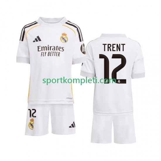Real Madrid Djeca Domaći Nogometni Dres Trent Alexander-Arnold 12 2025-2026 Kratki Rukavi
