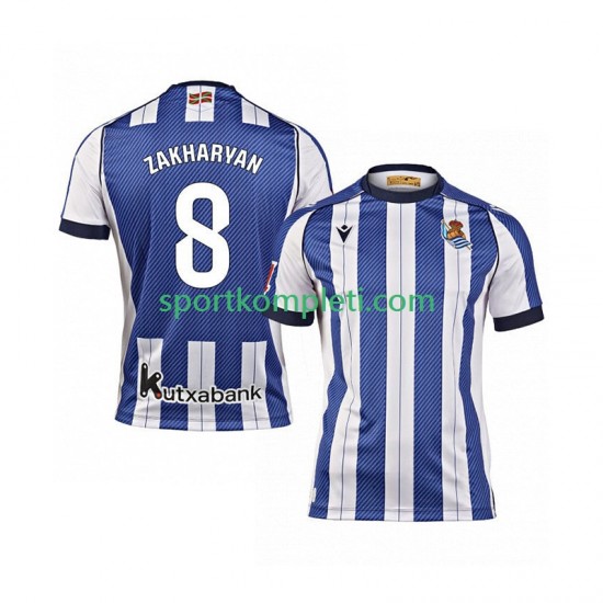 Real Sociedad Muškarci Domaći Nogometni Dres Arsen Zakharyan 8 2025-2026 Kratki Rukavi