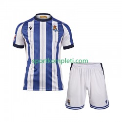 Real Sociedad Djeca Domaći Nogometni Dres 2025-2026 Kratki Rukavi