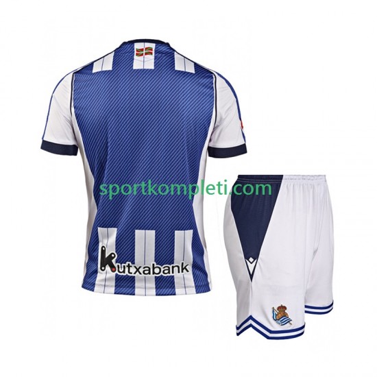 Real Sociedad Djeca Domaći Nogometni Dres 2025-2026 Kratki Rukavi