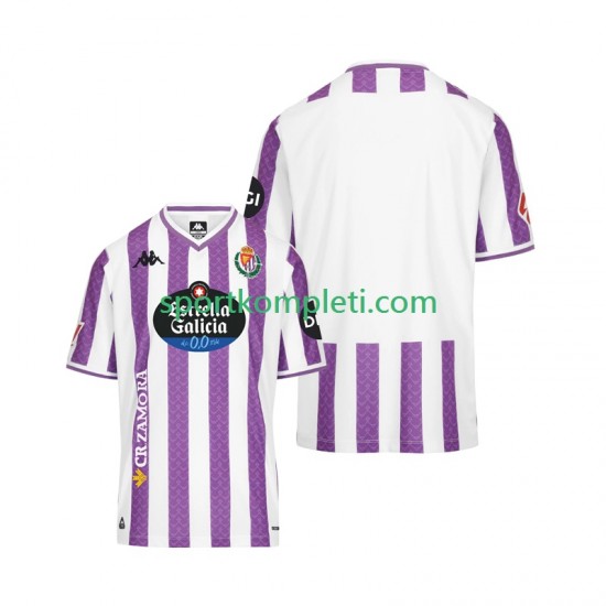 Real Valladolid Muškarci Domaći Nogometni Dres 2025-2026 Kratki Rukavi