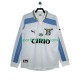 SS Lazio Retro Muškarci Gostujući Nogometni Dres 1999 2000 Dugi Rukavi