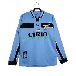 SS Lazio Retro Muškarci Domaći Nogometni Dres 1998 1999 Dugi Rukavi