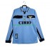SS Lazio Retro Muškarci Domaći Nogometni Dres 1998 1999 Dugi Rukavi