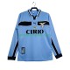 SS Lazio Retro Muškarci Domaći Nogometni Dres 1998 1999 Dugi Rukavi