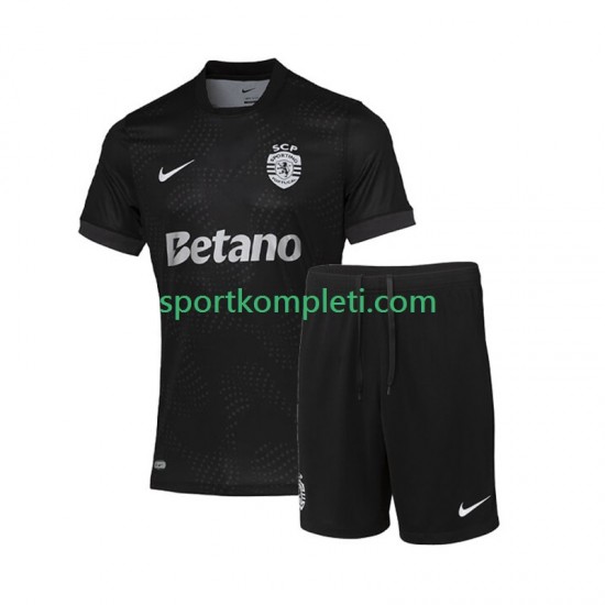Sporting CP Djeca Gostujući Nogometni Dres 2025-2026 Kratki Rukavi