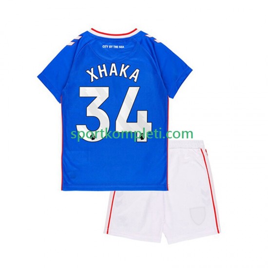 Djeca Gostujući Nogometni Dres Sunderland Granit Xhaka 34 2025-2026 Kratki Rukavi