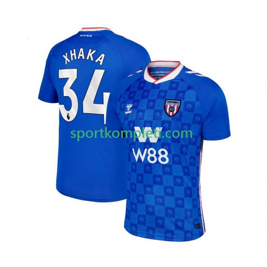 Muškarci Gostujući Nogometni Dres Sunderland Granit Xhaka 34 2025-2026 Kratki Rukavi
