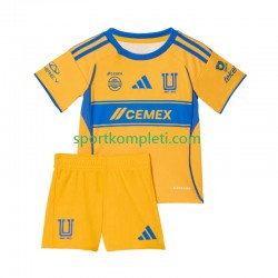 Djeca Domaći Nogometni Dres Tigres UANL 2025-2026 Kratki Rukavi