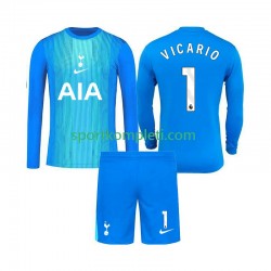 Tottenham Hotspur Vratar Djeca Gostujući Nogometni Dres Guglielmo Vicario 1 2025-2026 Dugi Rukavi