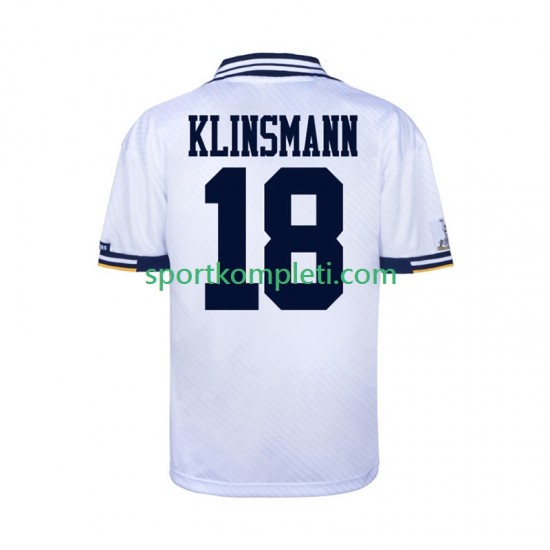 Tottenham Hotspur Retro Muškarci Domaći Nogometni Dres 1994 Kratki Rukavi