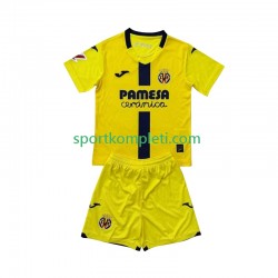 Villarreal CF Djeca Domaći Nogometni Dres 2025-2026 Kratki Rukavi