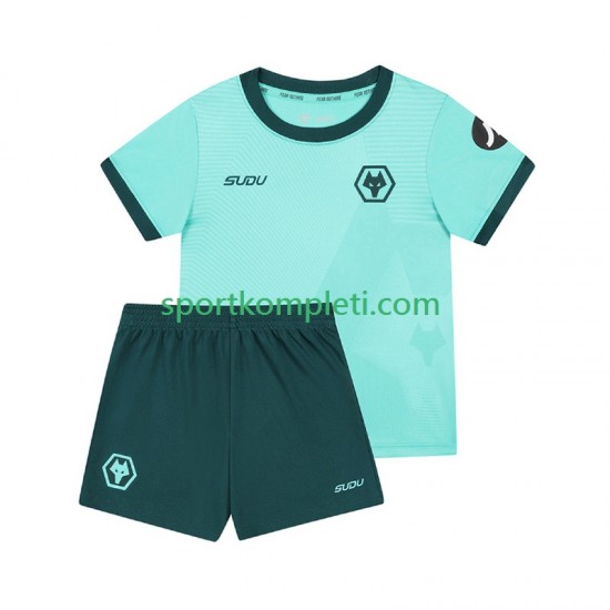 Wolverhampton Wanderers Djeca Gostujući Nogometni Dres 2025-2026 Kratki Rukavi