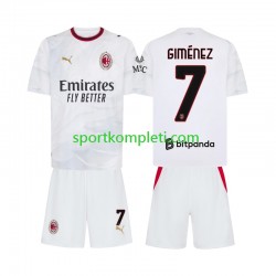 AC Milan Djeca Gostujući Nogometni Dres Gimenez 7 2026-2027 Kratki Rukavi