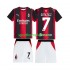 AC Milan Djeca Domaći Nogometni Dres Gimenez 7 2026-2027 Kratki Rukavi