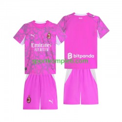 AC Milan Vratar Djeca Gostujući Nogometni Dres 2026-2027 Kratki Rukavi