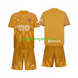 AC Milan Vratar Djeca Domaći Nogometni Dres 2026-2027 Kratki Rukavi