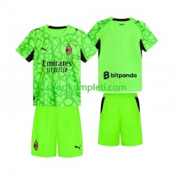 AC Milan Vratar Djeca Treći Nogometni Dres 2026-2027 Kratki Rukavi