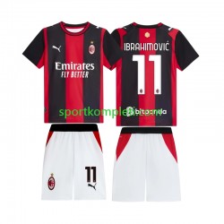 AC Milan Djeca Domaći Nogometni Dres Ibrahimovic 11 2026-2027 Kratki Rukavi