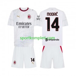 AC Milan Djeca Gostujući Nogometni Dres Luka Modric 14 2026-2027 Kratki Rukavi