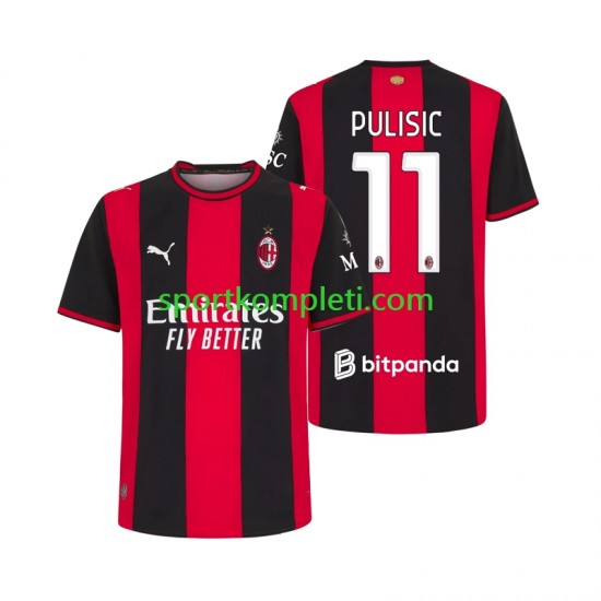 AC Milan Muškarci Domaći Nogometni Dres Pulisic 11 2026-2027 Kratki Rukavi