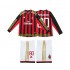 AC Milan Retro Djeca Domaći Nogometni Dres RONALDINHO 80 2013 2014 Dugi Rukavi
