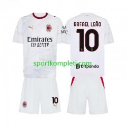 AC Milan Djeca Gostujući Nogometni Dres Rafael Leao 10 2026-2027 Kratki Rukavi