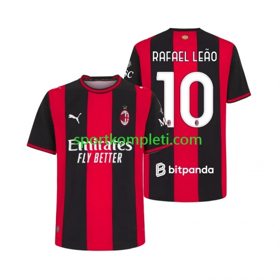 AC Milan Muškarci Domaći Nogometni Dres Rafael Leao 10 2026-2027 Kratki Rukavi