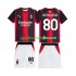 AC Milan Djeca Domaći Nogometni Dres Ronaldinho 80 2026-2027 Kratki Rukavi