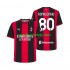 AC Milan Muškarci Domaći Nogometni Dres Ronaldinho 80 2026-2027 Kratki Rukavi