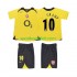Arsenal Retro Djeca Gostujući Nogometni Dres BERGKAMP 10 2005 2006 Kratki Rukavi
