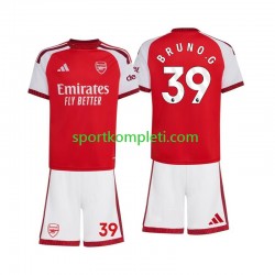 Arsenal Djeca Domaći Nogometni Dres Bruno Guimaraes 39 2026-2027 Kratki Rukavi